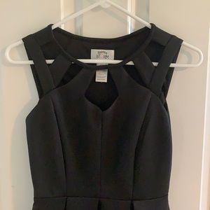 Black cocktail dress